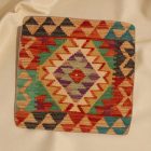 Față de pernă Kilim țesută manual 45x45 pernă decorativă afgană