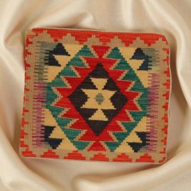 Pernă Kilim 45x45 țesută manual față de pernă