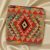 Pernă Kilim 45x45 țesută manual față de pernă