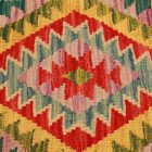 Pernă decorativă Kilim 45x45 față de pernă țesută manual