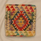 Pernă decorativă Kilim 45x45 față de pernă țesută manual