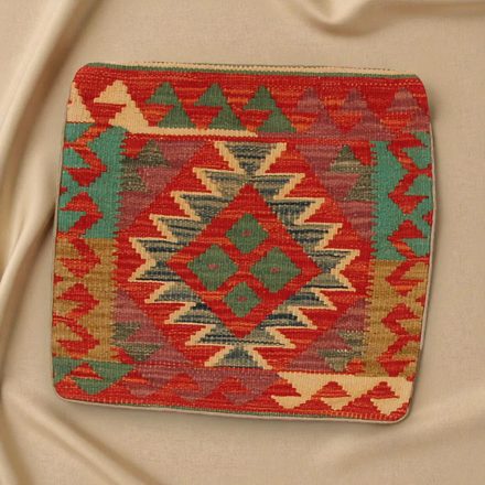 Pernă decorativă Kilim 45x45 față de pernă țesută manual