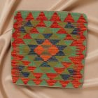 Pernă decorativă Kilim 45x45 față de pernă țesută manual