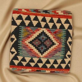   Pernă decorativă Kilim 45x45 față de pernă țesută manual