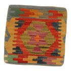 Pernă decorativă Kilim 45x45 față de pernă țesută manual