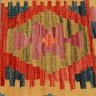 Pernă decorativă Kilim 45x45 față de pernă țesută manual