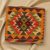 Pernă decorativă Kilim 45x45 față de pernă țesută manual