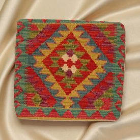   Pernă decorativă Kilim 45x45 față de pernă țesută manual