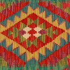Pernă decorativă Kilim 45x45 față de pernă țesută manual