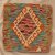 Kilim față de pernă 45x45 țesută manual pernă
