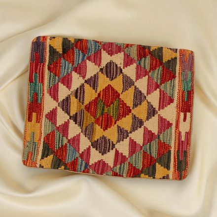 Față de pernă Kilim țesută manual 45x45 pernă decorativă afgană