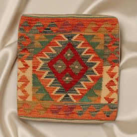   Față de pernă Kilim țesută manual 45x45 pernă decorativă afgană
