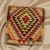Față de pernă Kilim țesută manual 45x45 pernă decorativă afgană