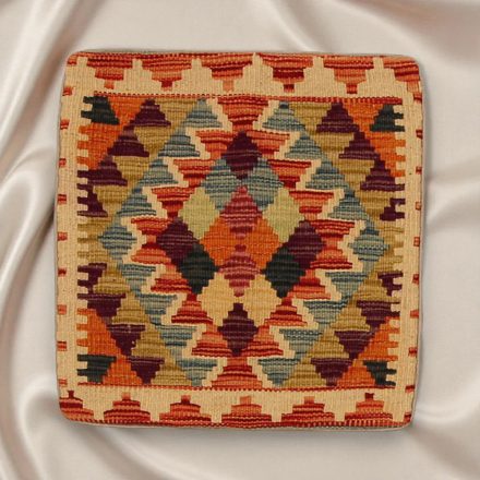 Față de pernă Kilim țesută manual 45x45 pernă decorativă afgană