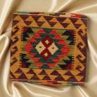 Față de pernă Kilim țesută manual 45x45 pernă decorativă afgană