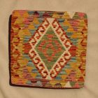 Față de pernă Kilim țesută manual 45x45 pernă decorativă afgană