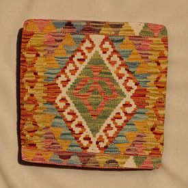 Față de pernă Kilim țesută manual 45x45 pernă decorativă afgană