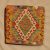 Față de pernă Kilim țesută manual 45x45 pernă decorativă afgană