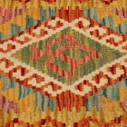 Față de pernă Kilim țesută manual 45x45 pernă decorativă afgană
