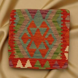 Față de pernă Kilim țesută manual 45x45 pernă decorativă afgană