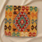 Față de pernă Kilim țesută manual 45x45 pernă decorativă afgană