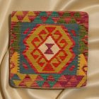Față de pernă Kilim țesută manual 45x45 pernă decorativă afgană