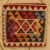 Pernă Kilim 45x45 țesută manual față de pernă