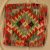 Pernă decorativă țesută manual 45x45 față de pernă Kilim