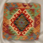 Pernă decorativă țesută manual 45x45 față de pernă Kilim