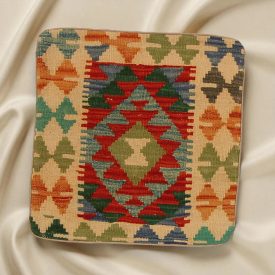Pernă decorativă țesută manual 45x45 față de pernă Kilim