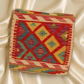 Pernă decorativă țesută manual 45x45 față de pernă Kilim