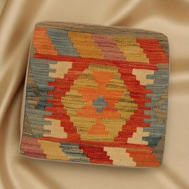 Pernă Kilim țesută manual 45x45 pernă decorativă afgană
