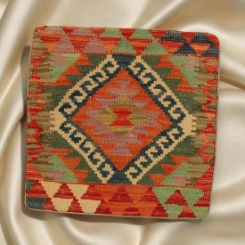 Pernă Kilim țesută manual 45x45 pernă decorativă afgană