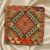 Pernă Kilim țesută manual 45x45 pernă decorativă afgană