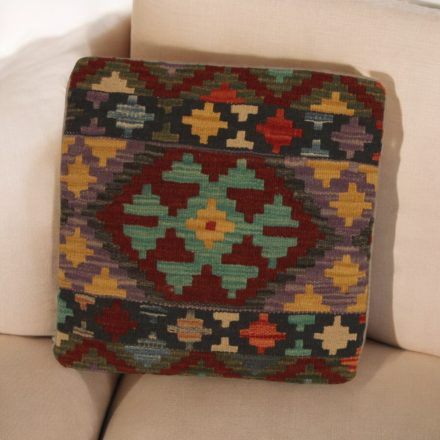 Față de pernă Kilim țesută manual 45x45 pernă decorativă afgană