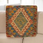 Pernă Kilim 45x45 țesută manual față de pernă