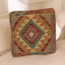 Pernă Kilim 45x45 țesută manual față de pernă