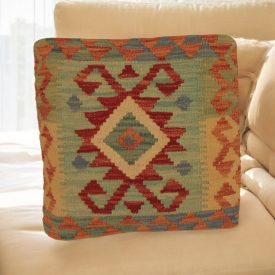 Pernă Kilim 45x45 țesută manual față de pernă