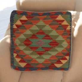 Pernă Kilim 45x45 țesută manual față de pernă