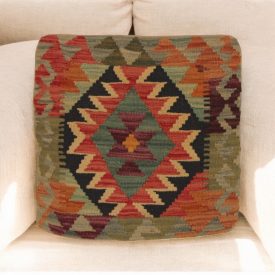   Pernă decorativă țesută manual 45x45 față de pernă Kilim