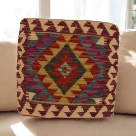   Pernă decorativă țesută manual 45x45 față de pernă Kilim