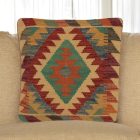 Pernă Kilim țesută manual 45x45 pernă decorativă afgană
