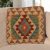 Pernă Kilim țesută manual 45x45 pernă decorativă afgană