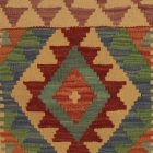 Pernă Kilim țesută manual 45x45 pernă decorativă afgană