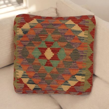 Pernă Kilim țesută manual 45x45 pernă decorativă afgană