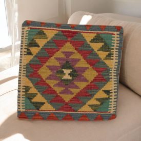 Pernă țesută manual 45x45 față de pernă Kilim