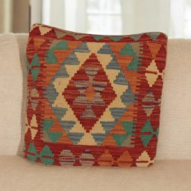   Pernă Kilim țesută manual 45x45 pernă decorativă afgană