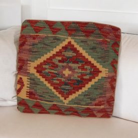 Pernă Kilim țesută manual 45x45 pernă decorativă afgană