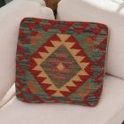 Pernă Kilim țesută manual 45x45 pernă decorativă afgană