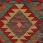 Pernă Kilim țesută manual 45x45 pernă decorativă afgană
